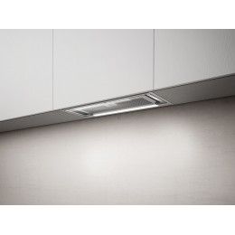 Вытяжка Elica GLASS OUT IX/A/60, 60 см, 1000 м³/ч, электронное управление, LED подсветка, нержавеющая сталь+стекло