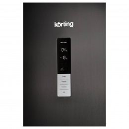 Отдельностоящий холодильник Korting knfc 62370 xn, 2000x595x635 мм, 257 л, 94 л, Full No Frost, сенсорное управление.