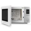 Микроволновая печь SMEG 27 л с аэрогрилем, 9 функциями и 25 автоматическими программами – белая, 900 Вт, инвертор, плавное открывание