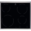 Встраиваемая электрическая варочная поверхность ELECTROLUX HiLight на 4 конфорки, стеклокерамика, 6500 Вт, независимая установка, 57.6x51.6 см, нержавеющая сталь