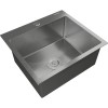 H1: Врезная мойка GRANFEST METAL 5045 из нержавеющей стали 1 чаша 450x350x205 мм - идеальное решение для вашей кухни