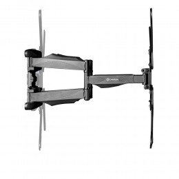 Кронштейн ONKRON M5 Black 32-70 VESA до 400x400, наклон -2°/+10°, поворот 140°, макс. нагрузка 36,4 кг.