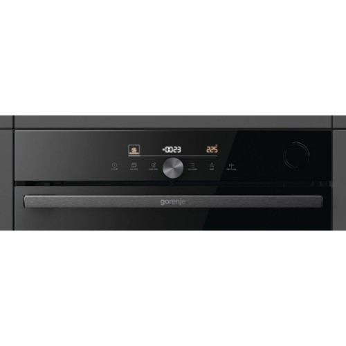 Духовой шкаф Gorenje с 77 л объема, Wi-Fi управлением, сенсорным программатором IconLED+ и функциями PerfectGrill и SteamAssist
