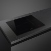 Варочная поверхность Smeg 60 см, индукционная, слайдерное управление, 3 зоны нагрева, 17 уровней мощности, таймер и индикация остаточного тепла - черная