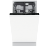 Встраиваемая узкая посудомоечная машина GORENJE – Класс А+++, 11 комплектов посуды, 3 корзины, AquaStop, инверторный мотор