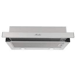 Вытяжка MONSHER Loin 60 Acier, телескопическая, 650 м³/ч, 2 скорости, 53 дБ, нержавеющая сталь