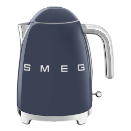 Чайник SMEG KLF03NBEU, 1.7 л, 2400 Вт, нержавеющая сталь, темно-синий