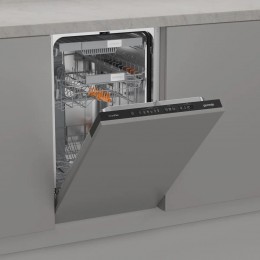 Посудомоечная машина Gorenje/ Посудомоечная машина Gorenje, 45 см, 10 комплектов, 3 корзины 5 программ, кнопочное управление, отсрочка старта, внутренняя подсветка, автооткрывание дверцы, полный AquaStop, инверторный мотор, половинная загрузка