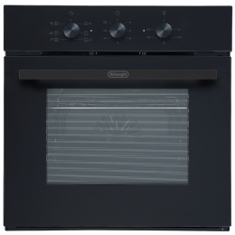 Встраиваемый духовой шкаф Delonghi DEO 615 NB, 65 л, конвекция, механический таймер, черный