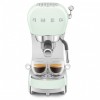 Ручная кофемашина Smeg в стиле 50-х, пастельный зеленый, 15 бар, 1.1 л — идеальный выбор для настоящих ценителей кофе