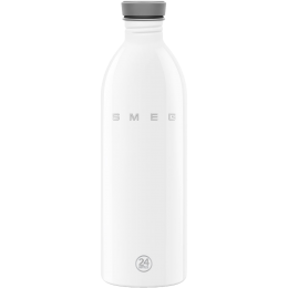 Термобутылка SMEG, стиль 50-х г.г., объем 1000 мл, цвет белый