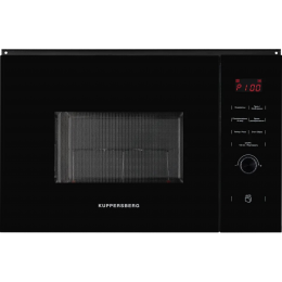Встраиваемая микроволновая печь Kuppersberg/ KITCHEN RETAIL / Встраиваемая микроволновая печь Kuppersberg, 38х56х55 см, 25л., 900Вт, 8 программ, гриль, черный цвет