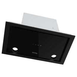 Вытяжка KHI 6777 GN, 60 см, 800 м³/ч, 52 дБ, 3 режима, таймер, LED, черная