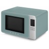 Микроволновая печь SMEG, отдельностоящая, объем 29 л, 4 функции приготовления, гриль, 18 автоматических программ, быстрый старт, размораживание, мощность 900 Вт, 5 уровней мощности, инвертер + поворотный стол, цвет изумрудно-зеленый