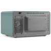 Микроволновая печь SMEG, отдельностоящая, объем 29 л, 4 функции приготовления, гриль, 18 автоматических программ, быстрый старт, размораживание, мощность 900 Вт, 5 уровней мощности, инвертер + поворотный стол, цвет изумрудно-зеленый