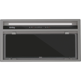 Встраиваемая вытяжка Korting khi 60945 dgn, 53 см, 950 м³/ч, 4 режима, таймер, LED освещение, BLDC мотор