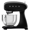 Планетарный миксер SMEG 50-х годов, 1000 Вт, 4.8 л, 10 скоростей, черный