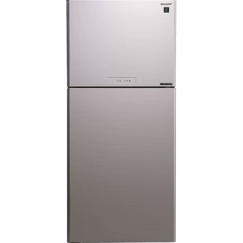 Холодильник Sharp 187x82x74 см, 556 л, No Frost, инверторный компрессор, ионизация, быстрое замораживание, LED освещение, льдогенератор