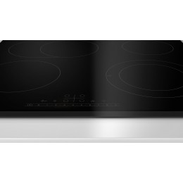 BOSCH PKN651FP2E, стеклокерамическая варочная поверхность, 60 см, 4 конфорки, PowerBoost, управление DirectSelect, черная.
