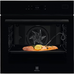 Духовой шкаф Electrolux COB8S39WZ, черный, с паром SteamBoost, сенсорное управление, электронное регулирование, таймер, термощуп.