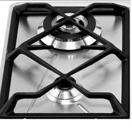Встраиваемая газовая панель SMEG sr964xgh, 60 см, нержавеющая сталь
