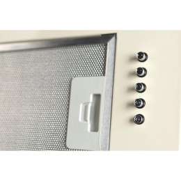 Вытяжка MONSHER Angers 60 Beige, 60 см, 800 м³/ч, 3 скорости, кнопочное управление, 45 дБ, светодиоды, фильтр KFY опция