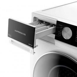 Стирально-сушильная машина KUPPERSBERG WDM 601 W, 10.5 кг, 12 программ, 1200 об/мин, инверторный двигатель, TFT дисплей
