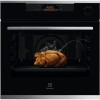 Встраиваемая электрическая духовка ELECTROLUX с паром SteamCrisp - нержавеющая сталь, сенсорное управление, цветной ЖК-дисплей, таймер и отложенный старт