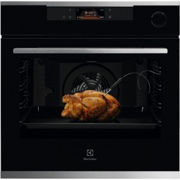 Электрический духовой шкаф Electrolux kocbp39wx, 72 л, пиролитическая очистка, черный, Wi-Fi, сенсорное управление