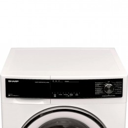 Стиральная машина Sharp es814rw, 8 кг, фронтальная загрузка, 1400 об/мин, защита от протечек