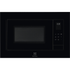 Встраиваемая микроволновая печь ELECTROLUX с грилем, 25 л, черная, высота 390 мм
