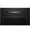 Духовой шкаф Serie 6 черный, класс А, 7 режимов, LCD-дисплей, EcoClean, SoftClose - идеальный выбор для вашей кухни