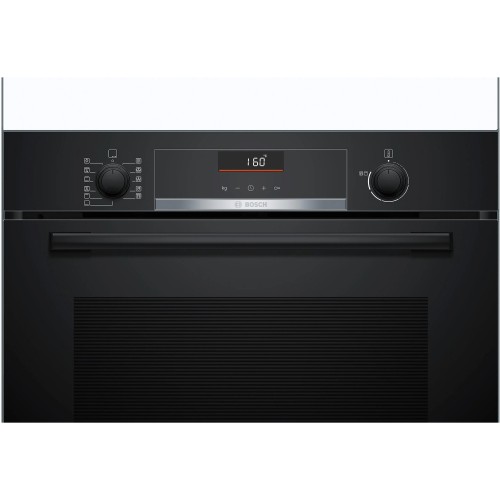 Духовой шкаф Serie 6 черный, класс А, 7 режимов, LCD-дисплей, EcoClean, SoftClose - идеальный выбор для вашей кухни