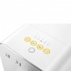 Автоматическая кофемашина Smeg с подогревом, давлением 19 бар и 7 программами – белая матовая модель