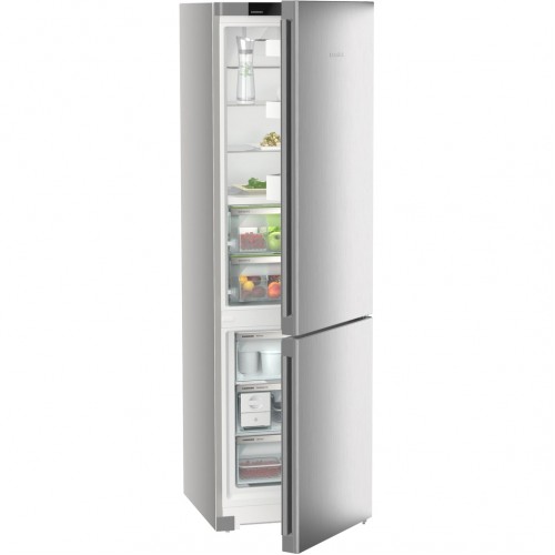Холодильник LIEBHERR с BioFresh и NoFrost, 201.5 см, A++, SteelFinish - идеальный выбор для свежих продуктов