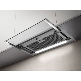 Вытяжка Elica GLASS OUT IX/A/90, 90 см, 1000 м³/ч, электронное управление, LED, стекло/нержавейка
