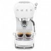 Ручная кофемашина Smeg 50-х | Регулируемая температура, 15 бар, 1.1 л, белая