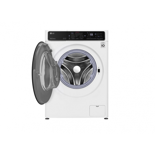 Стиральная машина LG/ Стиральная машина LG, отдельностоящая, ВхШхГ 850х600х455 мм, загрузка 7 кг, 1200 об/мин, LED дисплей, технология AI DD, дозагрузка белья, пар, инверторный мотор с прямым приводом, отсрочка старта, энергоэффективность А, цвет белый