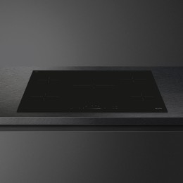 Варочная панель Smeg SE495ETD, 90 см, стеклокерамика, Hi-Light, 5 зон, черная.