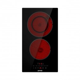 Варочная панель Gorenje/ Варочная панель Gorenje, 30 см, Hi-Light, 2 зоны нагрева, слайдерное управление, таймер, индикация остаточного тепла, защита от детей, цвет черный