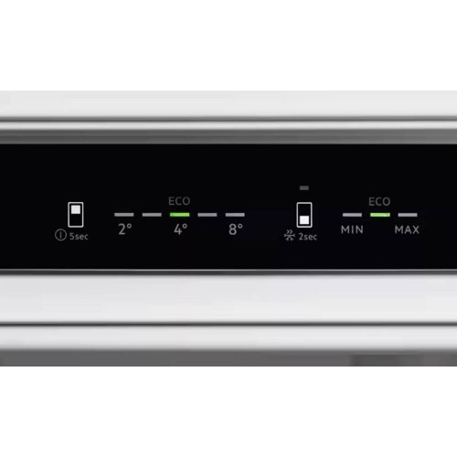 Встраиваемый холодильник ELECTROLUX TwinTech 600 с No Frost, 269 л, сенсорное управление, зона свежести, скользящие направляющие