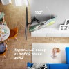 Кронштейн ONKRON для телевизоров 32-65 дюймов, наклон -5º+8º, поворот 180º, черный, макс. 400x400, от стены 55-500мм