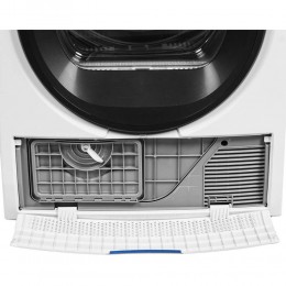 Сушильный барабан Electrolux EW8D495MC, тепловой насос, SteamCare, 9 кг, 12 программ, инверторный мотор, глубина 63.8 см, белый.