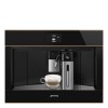 Кофемашина Smeg/ SMEG CMS4604NRRU Автоматическая кофемашина, 60 см, высота 45 см, черное стекло Eclipse, медный профиль