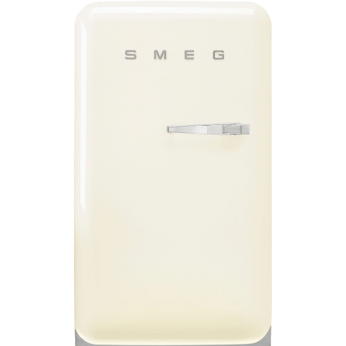 Холодильник SMEG/ Холодильник SMEG, отдельностоящий, однодверный, LED подсветка, внутренняя морозильная камера, электромеханический контроль температуры, стандартный компрессор, полезный объем 105 л, энергоэффективность D, уровень шума 35 дБ, цвет кремовы