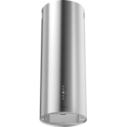 Вытяжка Kuppersberg WL-TUBA 35 X, цилиндрическая, 35 см, 850 м³/ч, 3 скорости, таймер, LED, 68 дБ, отвод/рециркуляция.