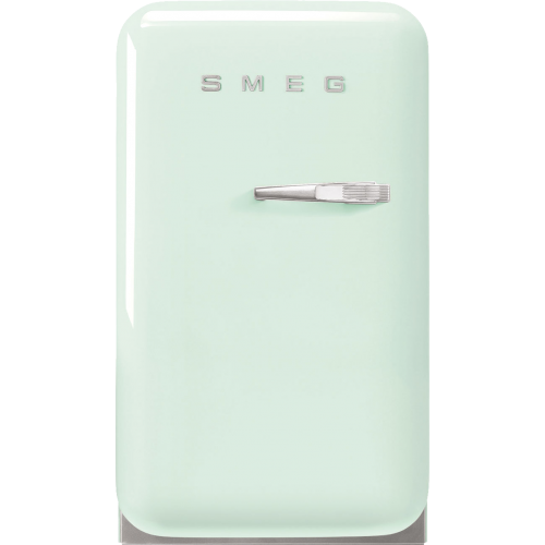 Холодильник SMEG 34 л, однокамерный, стиль 50-х, пастельный зеленый, ВхШхГ 725х404х500 мм