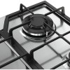 Варочная поверхность MONSHER 58 см с газ-контролем и электроподжигом | SABAF конфорки, чугунные решетки, нержавеющая сталь
