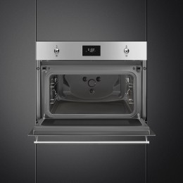 Духовой шкаф SMEG SO4301M0X, 60 см, 45 см, нержавеющая сталь, микроволновая печь