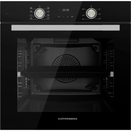 Встраиваемый духовой шкаф Kuppersberg HO 608 B, 80 л, 8 режимов, конвекция, черный